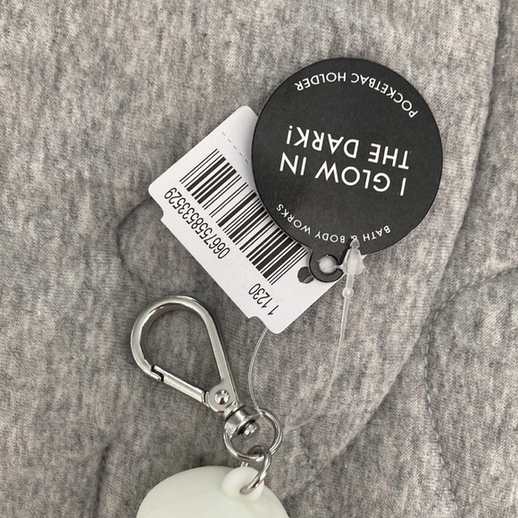 Bath And Body Works Skeleton Hand Sanatizer Holder Black White - Picture 4 of 5